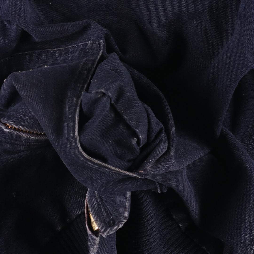 Carhartt Active Jacket, Padded Duck Full-Zip Hoodie, Men's XXL cotton navy blue type Vintage Second Hand