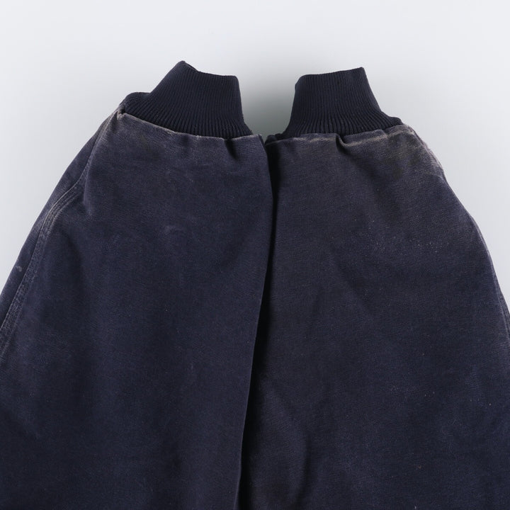 Carhartt Active Jacket, Padded Duck Full-Zip Hoodie, Men's XXL cotton navy blue type Vintage Second Hand