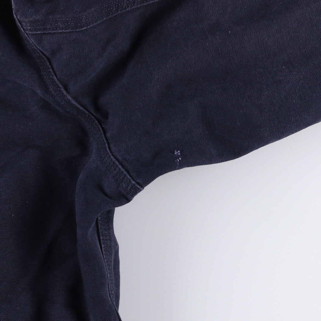 Carhartt Active Jacket, Padded Duck Full-Zip Hoodie, Men's XXL cotton navy blue type Vintage Second Hand