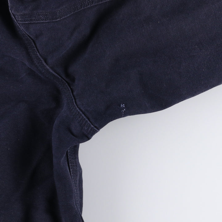 Carhartt Active Jacket, Padded Duck Full-Zip Hoodie, Men's XXL cotton navy blue type Vintage Second Hand