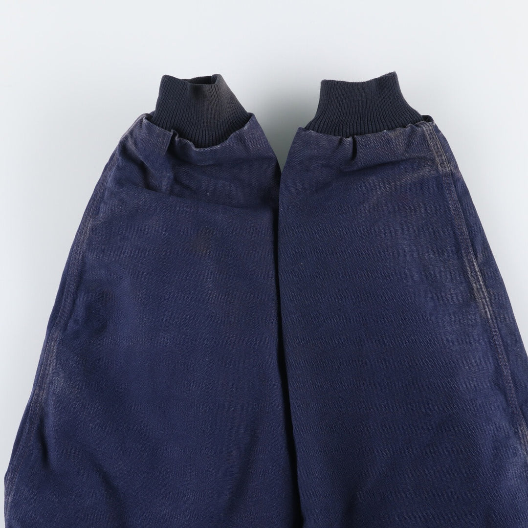 Carhartt Active Jacket Duck Full Zip Hoodie Men's XL unclear navy blue type Vintage Second Hand