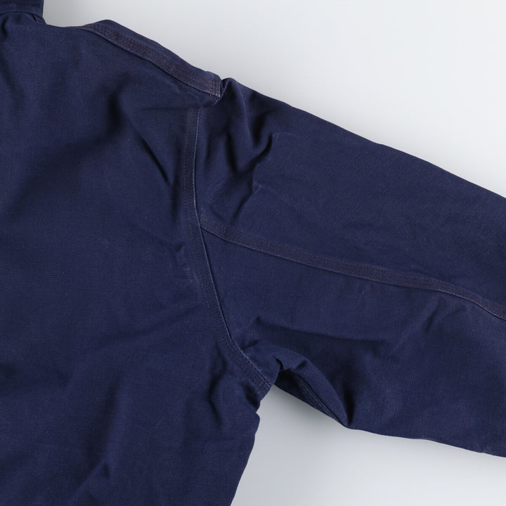 Carhartt Active Jacket Duck Full Zip Hoodie Men's XL unclear navy blue type Vintage Second Hand