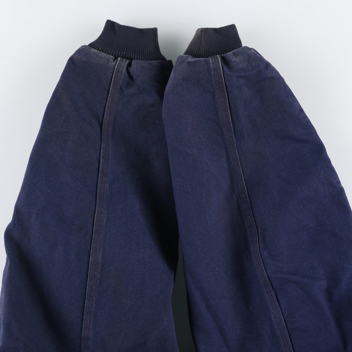 Carhartt Active Jacket Duck Full Zip Hoodie Men's XL unclear navy blue type Vintage Second Hand