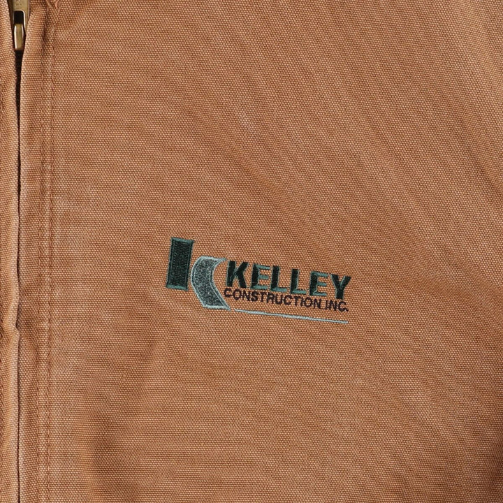 Carhartt Active Jacket Duck Full Zip Parka Made in USA Men's XL unclear beige type brown Vintage Second Hand