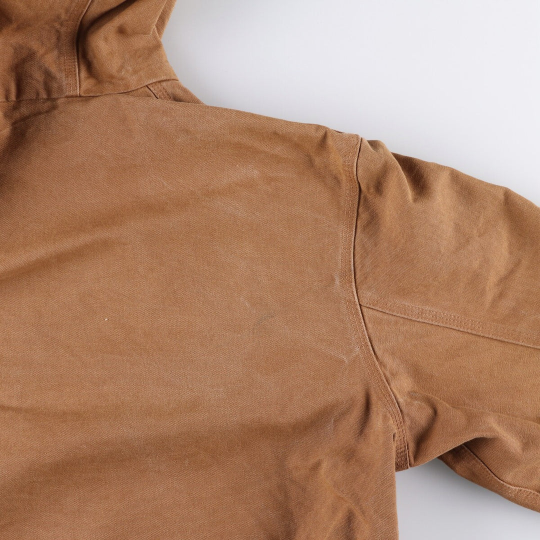 Carhartt Active Jacket Duck Full Zip Parka Made in USA Men's XL unclear beige type brown Vintage Second Hand