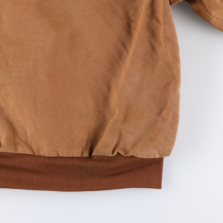 Carhartt Active Jacket Duck Full Zip Parka Made in USA Men's XL unclear beige type brown Vintage Second Hand