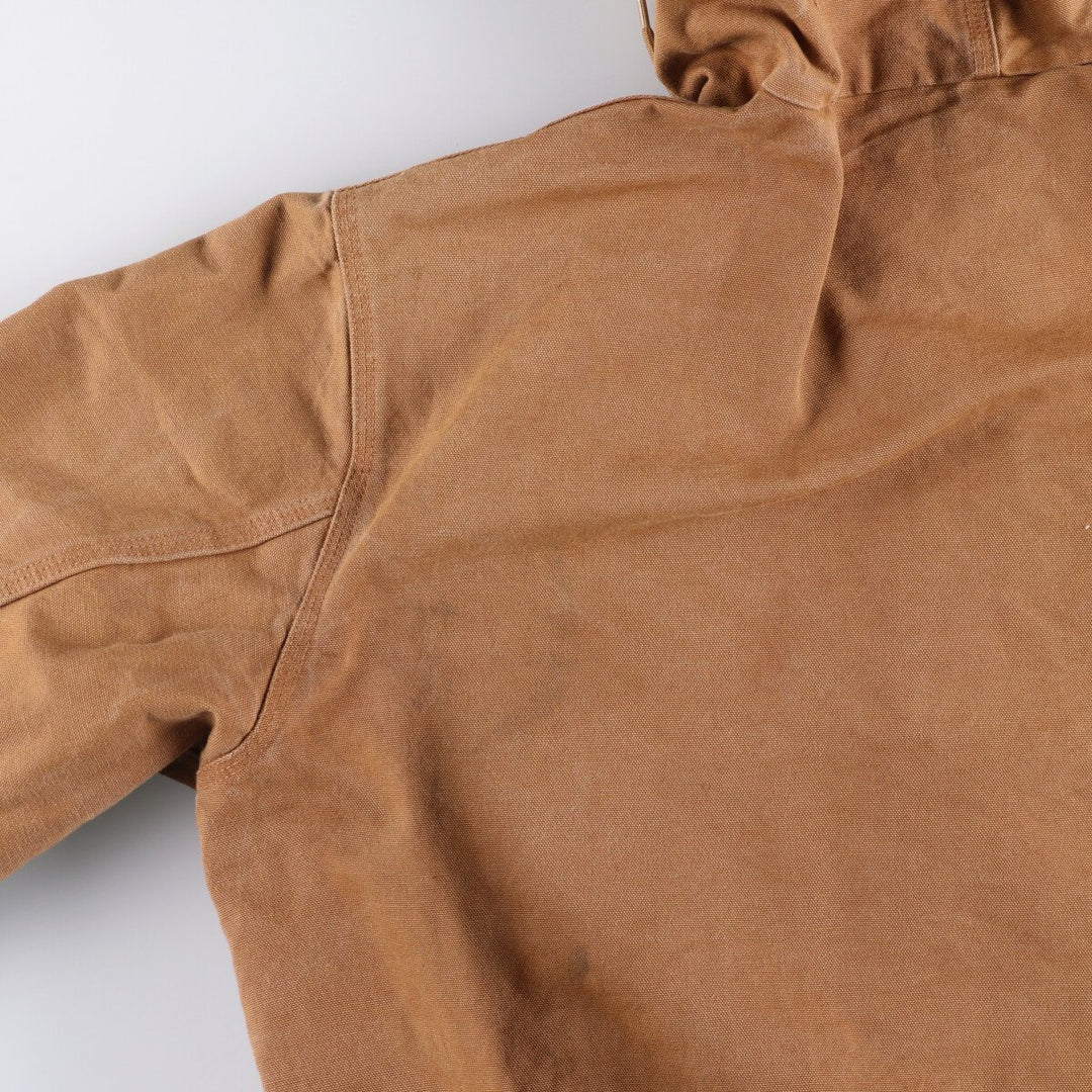 Carhartt Active Jacket Duck Full Zip Parka Made in USA Men's XL unclear beige type brown Vintage Second Hand