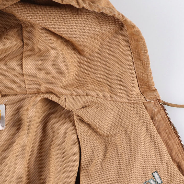 Carhartt Active Jacket Duck Full Zip Parka Made in USA Men's XL unclear beige type brown Vintage Second Hand