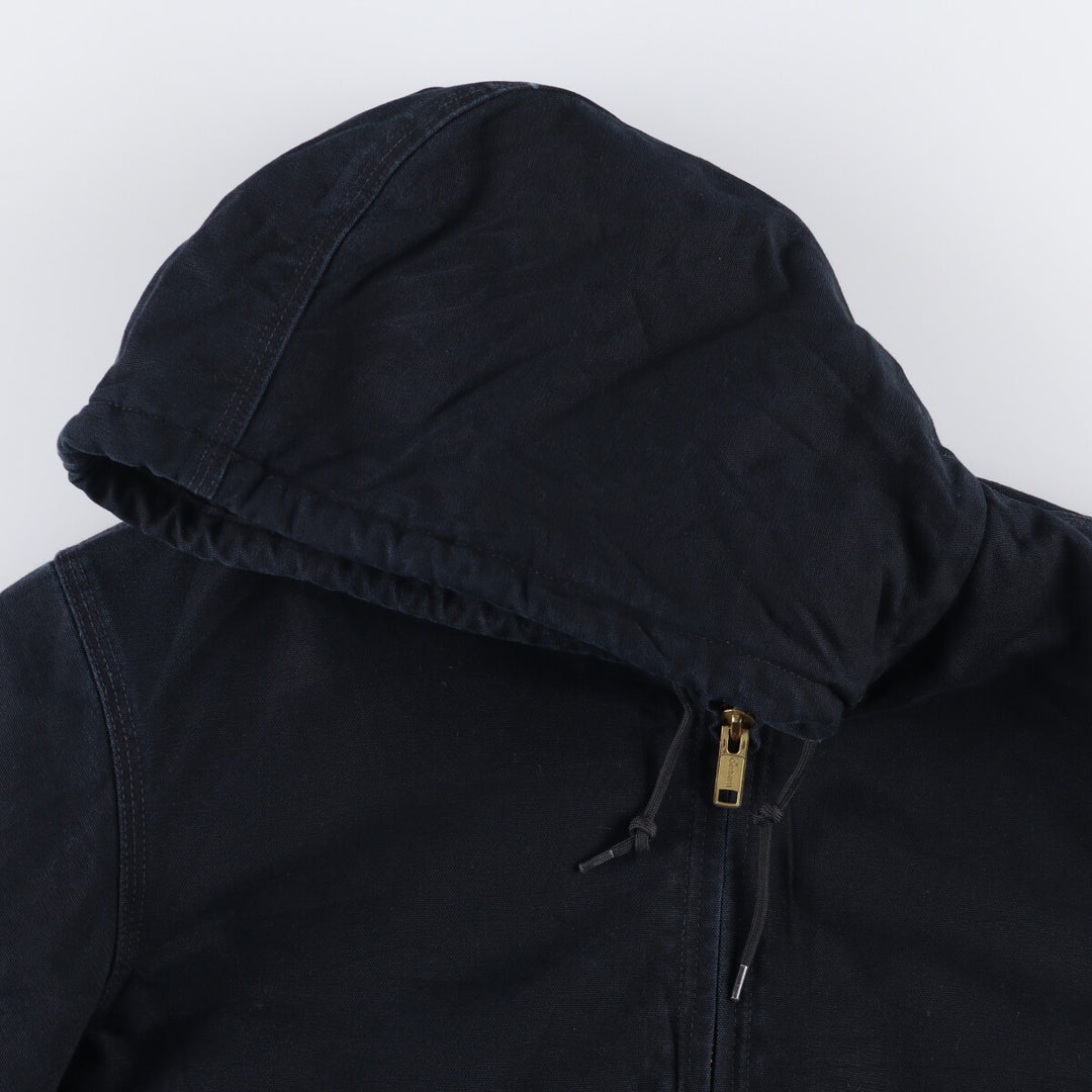 Carhartt Active Jacket, Padded Duck Full Zip Parka, Made in USA, Men's XL cotton black type Vintage Second Hand