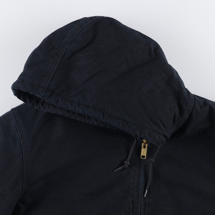 Carhartt Active Jacket, Padded Duck Full Zip Parka, Made in USA, Men's XL cotton black type Vintage Second Hand