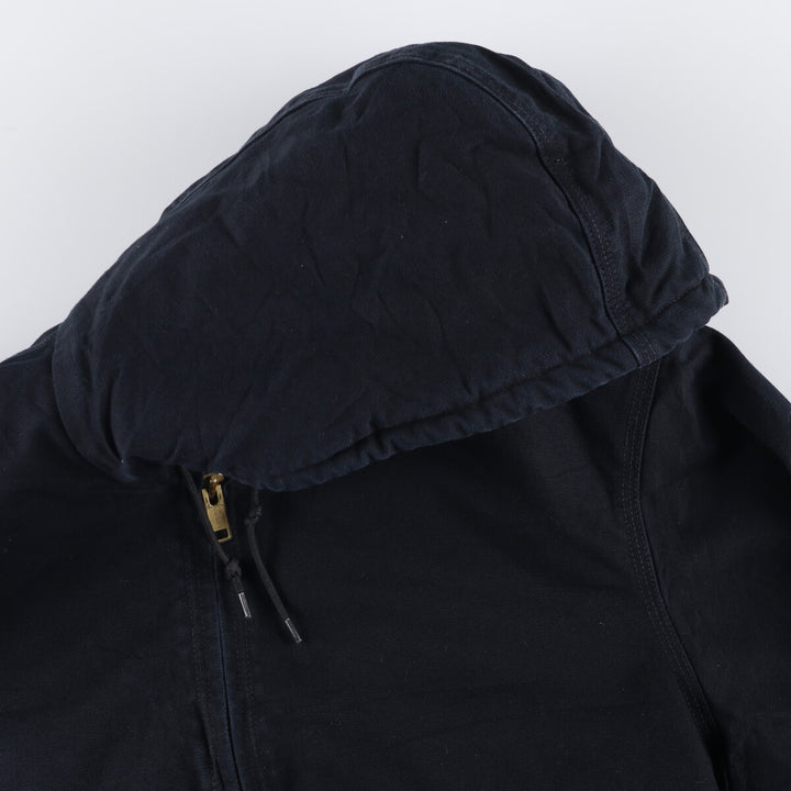 Carhartt Active Jacket, Padded Duck Full Zip Parka, Made in USA, Men's XL cotton black type Vintage Second Hand