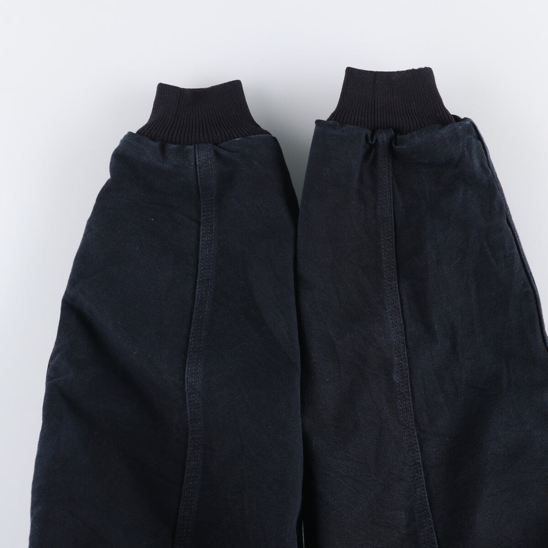 Carhartt Active Jacket, Padded Duck Full Zip Parka, Made in USA, Men's XL cotton black type Vintage Second Hand