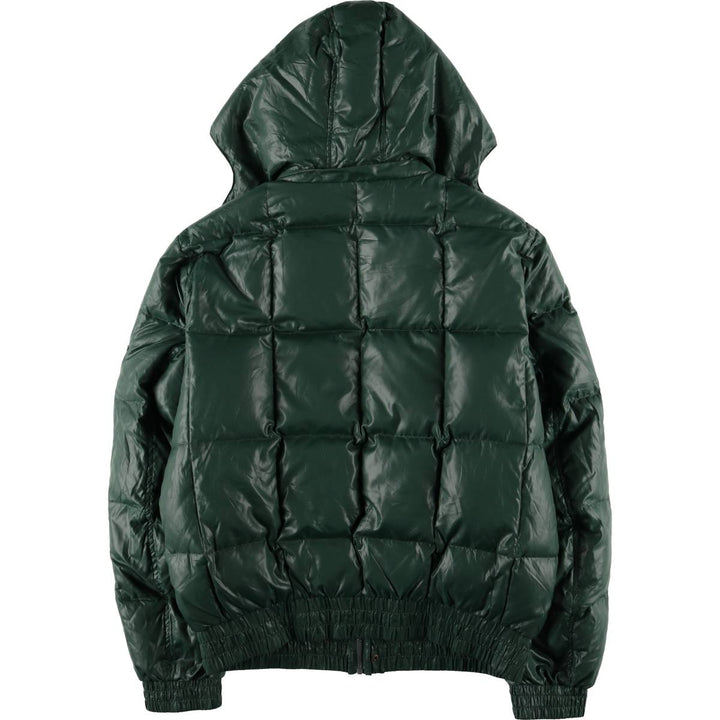 Champion DUCK DOWN JACKET Down Parka Men's XL polyester green type Vintage Second Hand