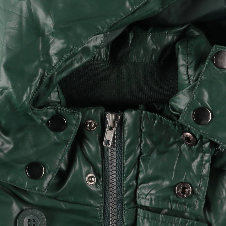 Champion DUCK DOWN JACKET Down Parka Men's XL polyester green type Vintage Second Hand