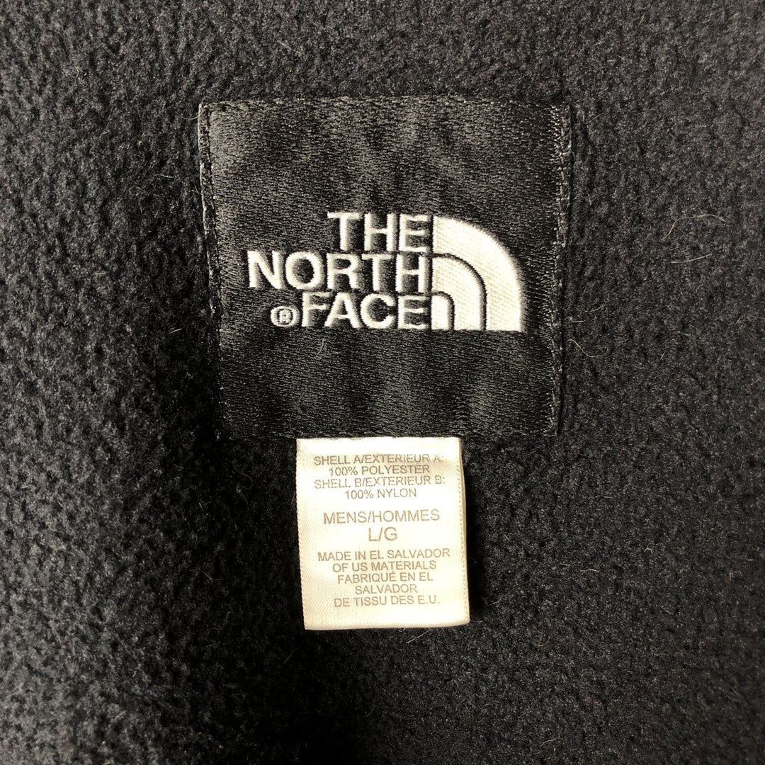 90s-00'S THE NORTH FACE Denali Jacket, Nylon x Fleece Jacket, Men's L size, Vintage polyester black type Vintage Second Hand