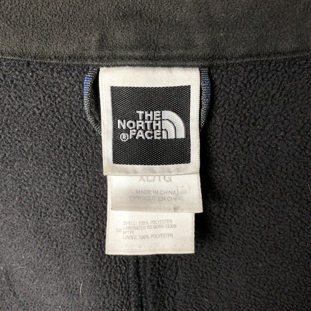 Vintage The North Face Windstopper fleece jacket from the 1990'S to 2000s, size XL, men's. polyester black type Vintage Second Hand