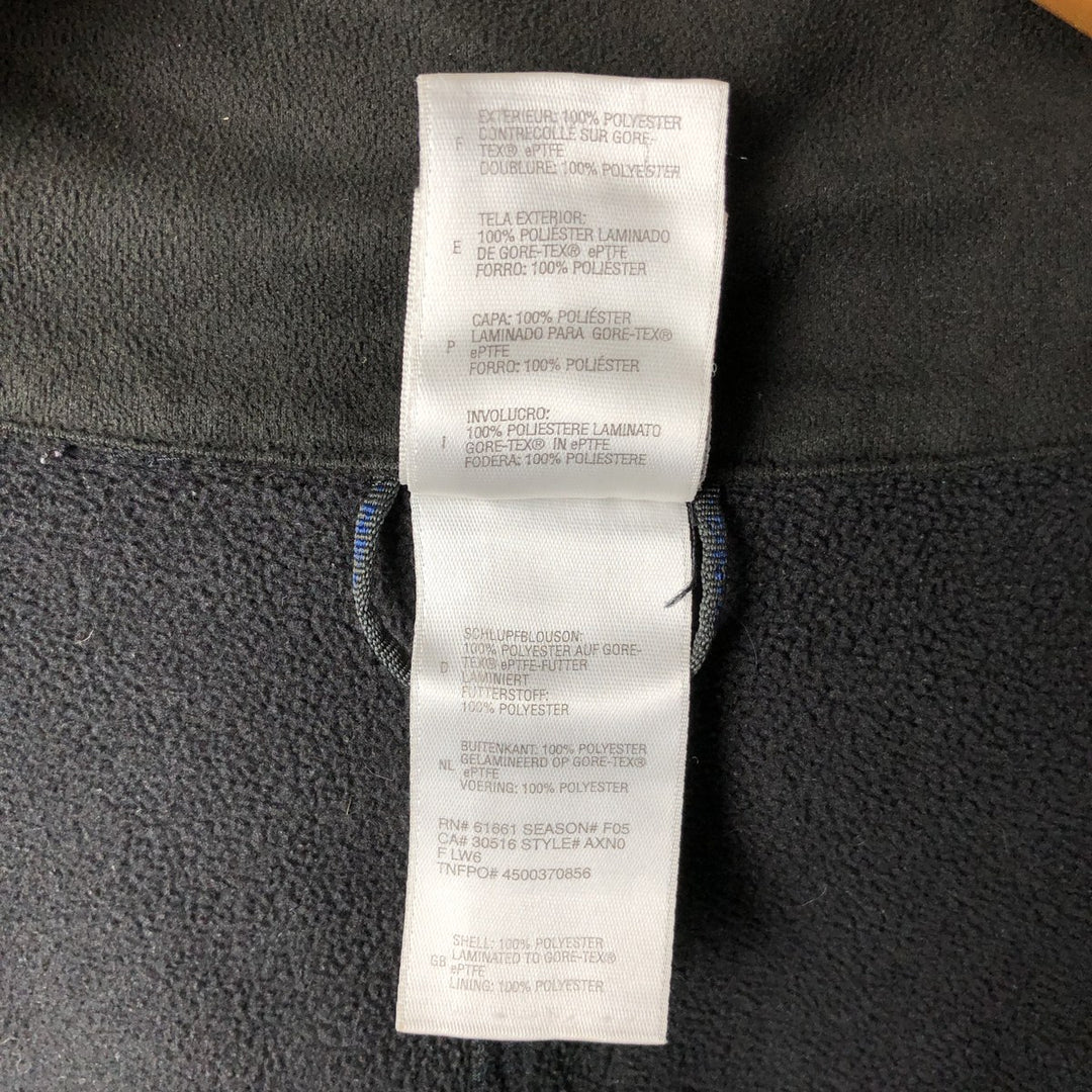 Vintage The North Face Windstopper fleece jacket from the 1990'S to 2000s, size XL, men's. polyester black type Vintage Second Hand