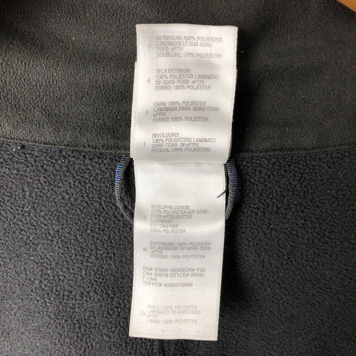 Vintage The North Face Windstopper fleece jacket from the 1990'S to 2000s, size XL, men's. polyester black type Vintage Second Hand