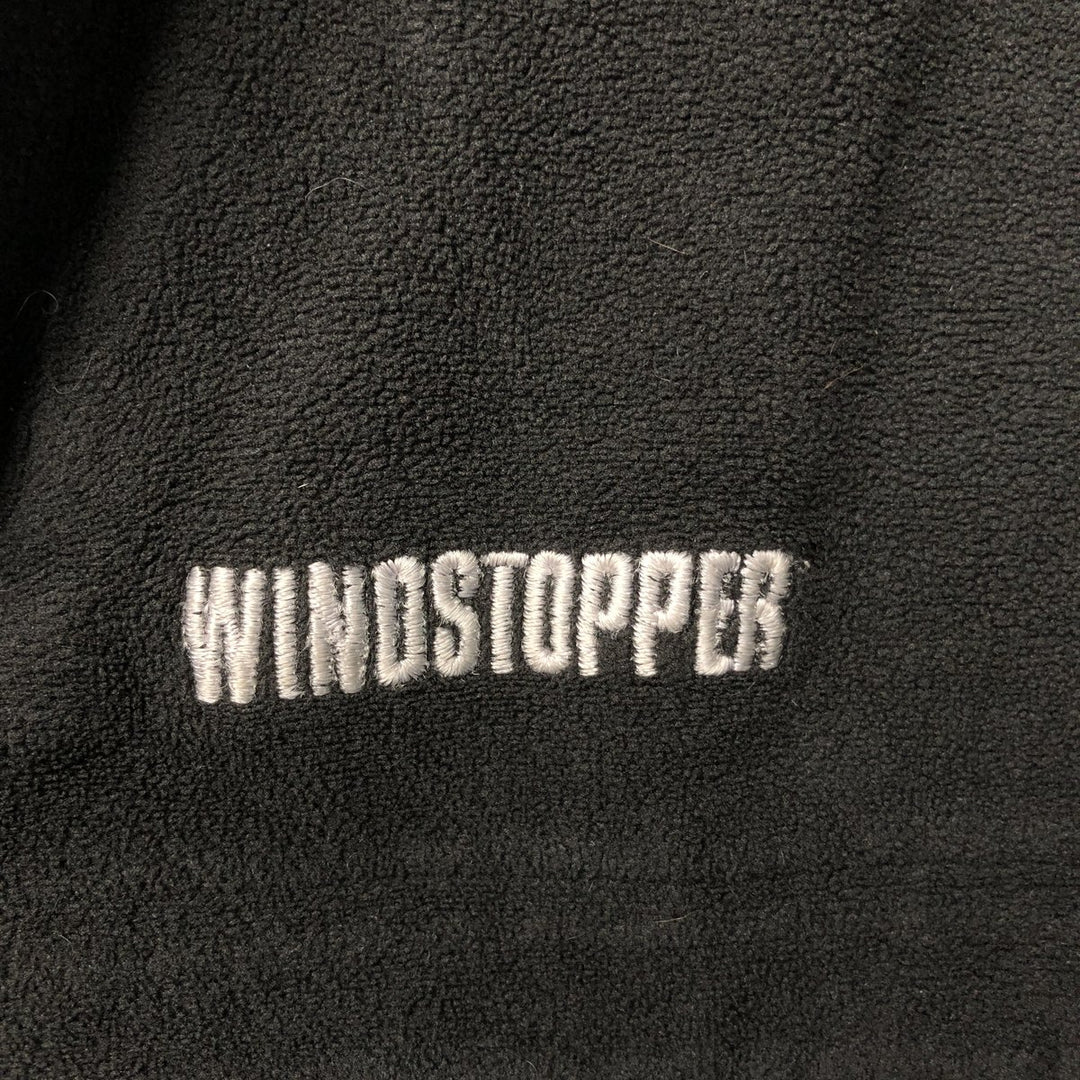 Vintage The North Face Windstopper fleece jacket from the 1990'S to 2000s, size XL, men's. polyester black type Vintage Second Hand