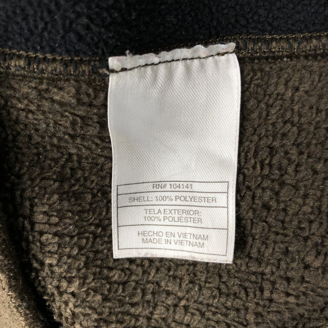 Nike ACG Half-Zip Fleece Pullover, Men's Size Small polyester Khaki type Vintage Second Hand