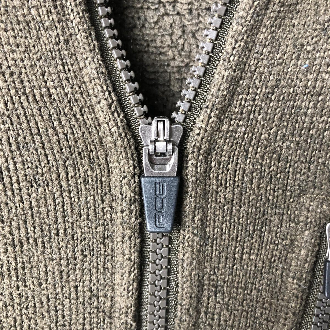 Nike ACG Half-Zip Fleece Pullover, Men's Size Small polyester Khaki type Vintage Second Hand