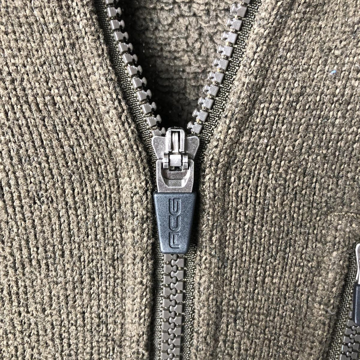Nike ACG Half-Zip Fleece Pullover, Men's Size Small polyester Khaki type Vintage Second Hand