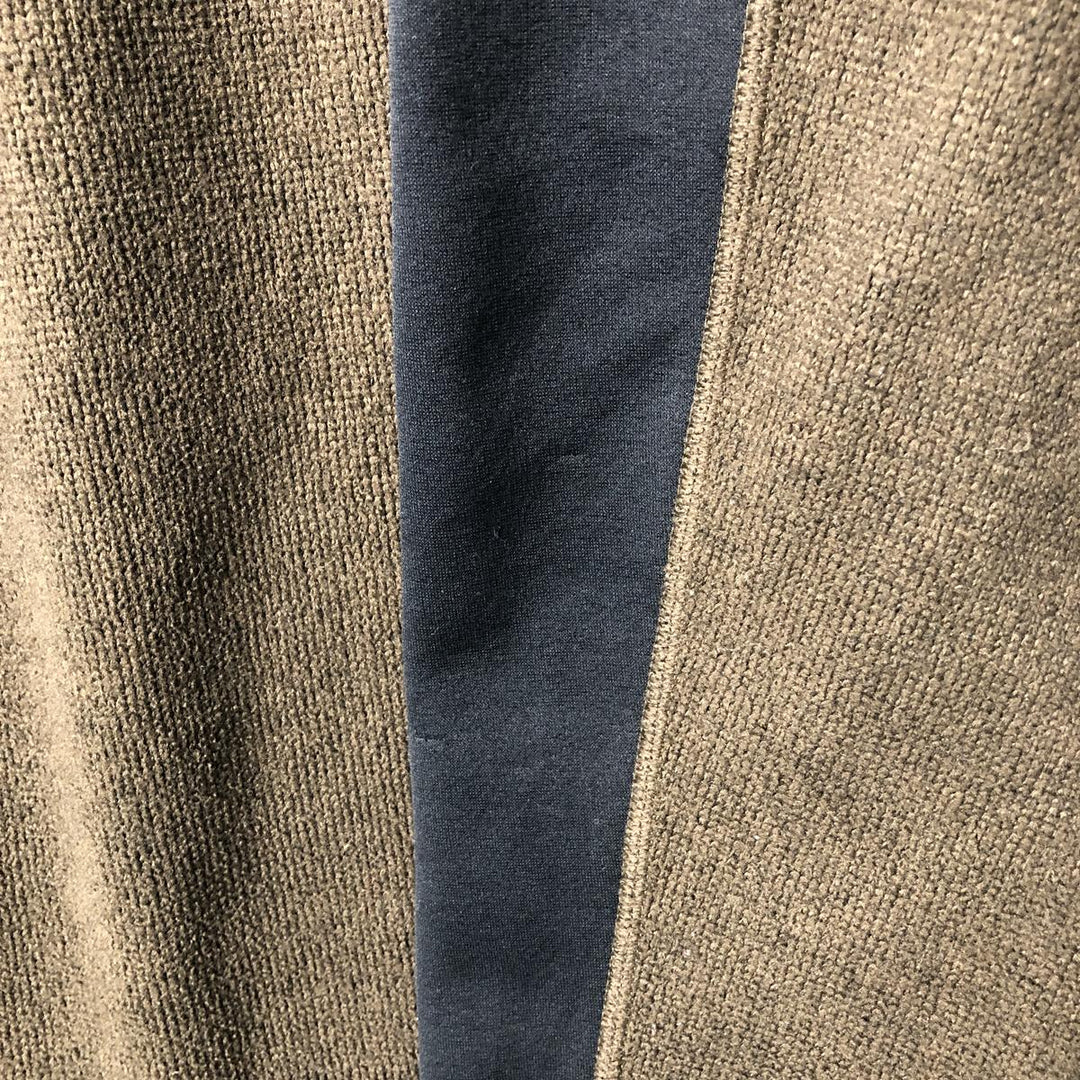 Nike ACG Half-Zip Fleece Pullover, Men's Size Small polyester Khaki type Vintage Second Hand