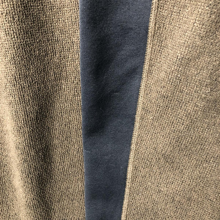 Nike ACG Half-Zip Fleece Pullover, Men's Size Small polyester Khaki type Vintage Second Hand