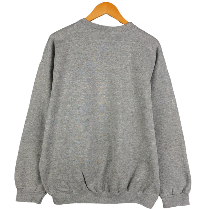 Taltex MICKEY MOUSE Mickey Mouse character sweatshirt, Made in USA, Men's XL cotton gray type Vintage Second Hand