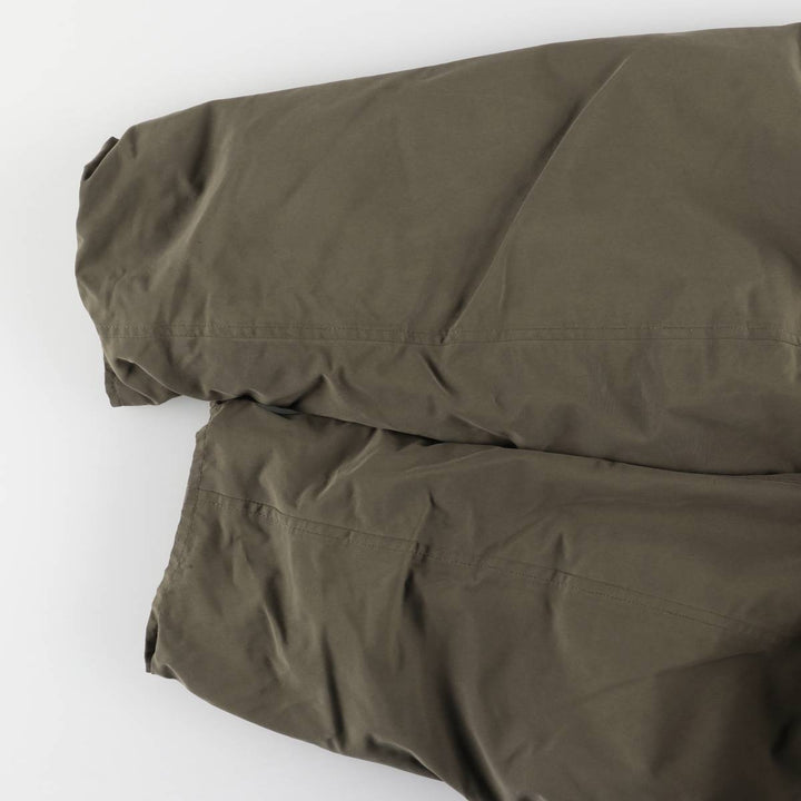 Barbour Waterproof and Breathable 3-Warrant Padded Puffer Jacket, Men's XXL Polyurethane Coated Polyester Khaki type Vintage Second Hand