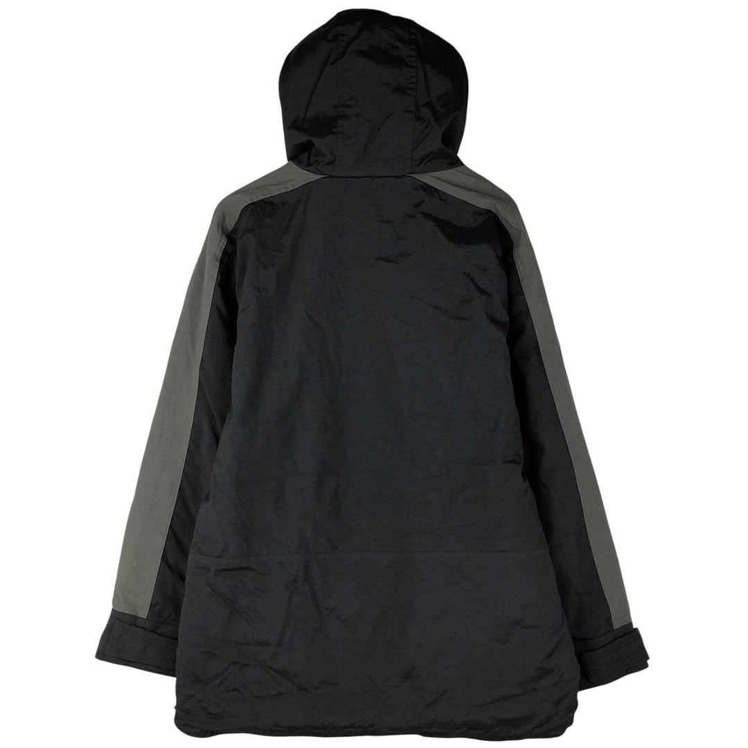 90'S GAP Vintage Padded Puffer Jacket Anorak Parka, Men's Size Small Nylon black type Vintage Second Hand
