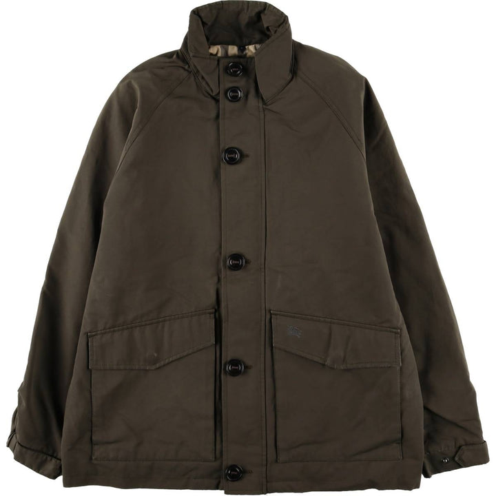 Burberry's BURBERRY LONDON padded puffer jacket, made in Spain, men's size XL polyester Khaki type Vintage Second Hand