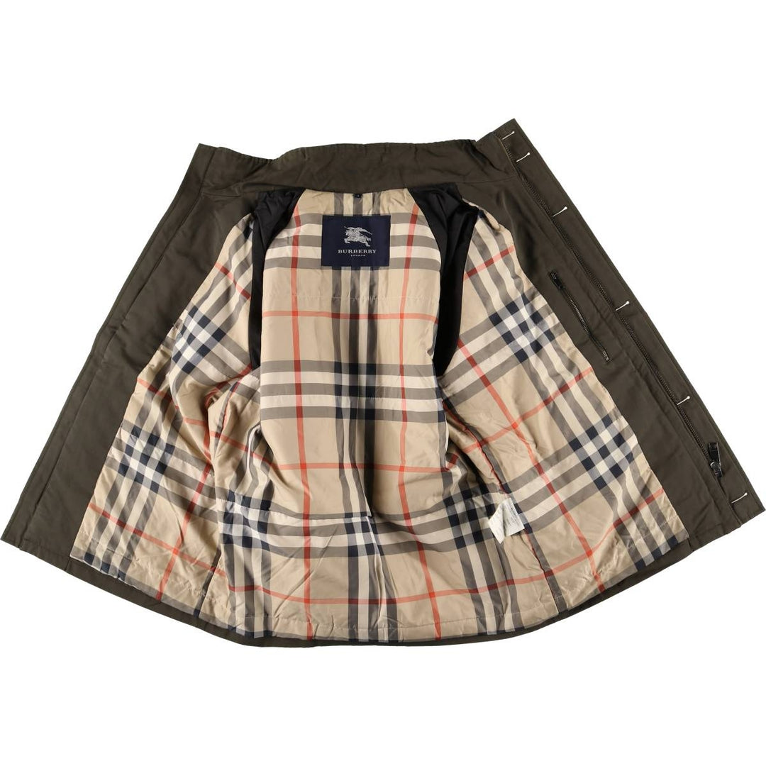 Burberry's BURBERRY LONDON padded puffer jacket, made in Spain, men's size XL polyester Khaki type Vintage Second Hand