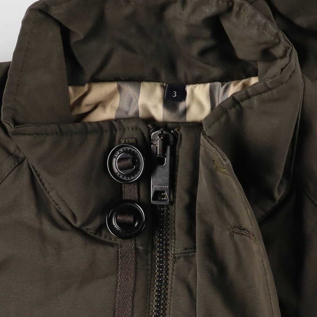 Burberry's BURBERRY LONDON padded puffer jacket, made in Spain, men's size XL polyester Khaki type Vintage Second Hand