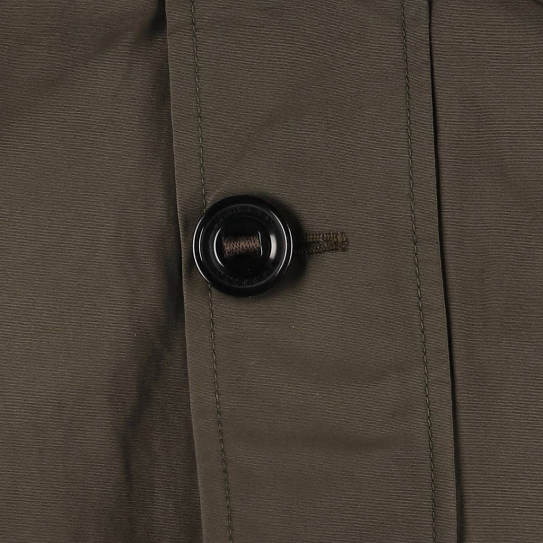 Burberry's BURBERRY LONDON padded puffer jacket, made in Spain, men's size XL polyester Khaki type Vintage Second Hand