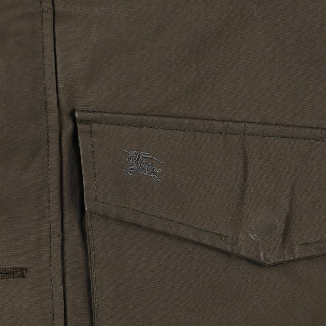 Burberry's BURBERRY LONDON padded puffer jacket, made in Spain, men's size XL polyester Khaki type Vintage Second Hand