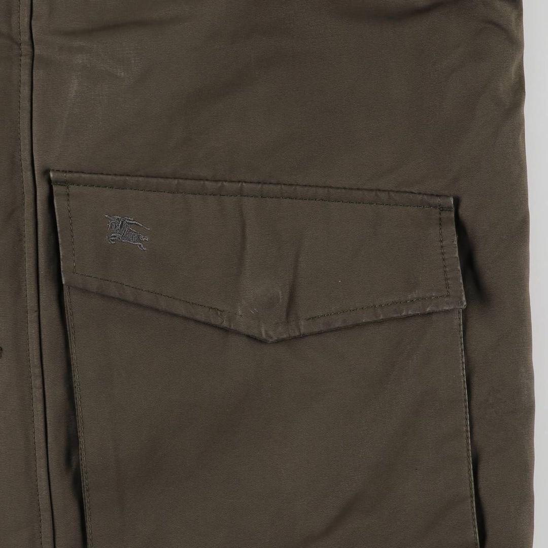 Burberry's BURBERRY LONDON padded puffer jacket, made in Spain, men's size XL polyester Khaki type Vintage Second Hand