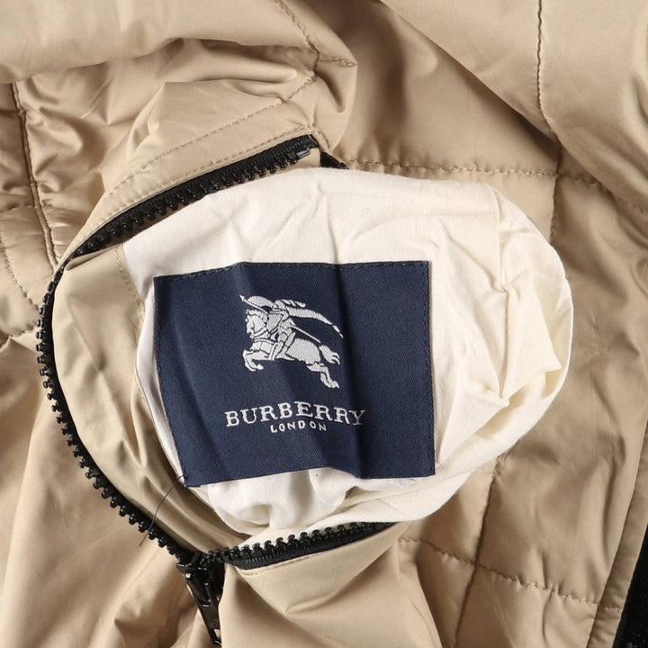 Burberry's BURBERRY LONDON reversible padded puffer jacket, men's size L unclear Beige type Vintage Second Hand