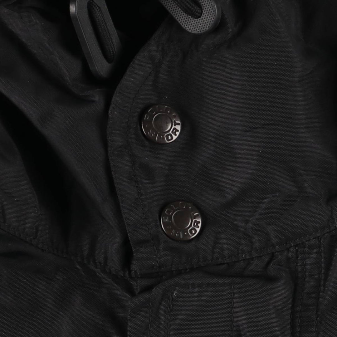 Vintage 90'S Ralph Lauren Polo Sport puffer jacket, size M, men's size M Nylon black type Vintage Second Hand