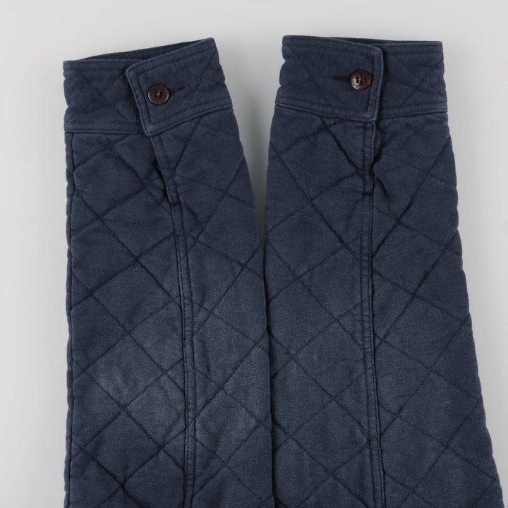 Ralph Lauren POLO RALPH LAUREN shawl collar quilted puffer jacket, men's size XL cotton Navy blue Vintage Second Hand