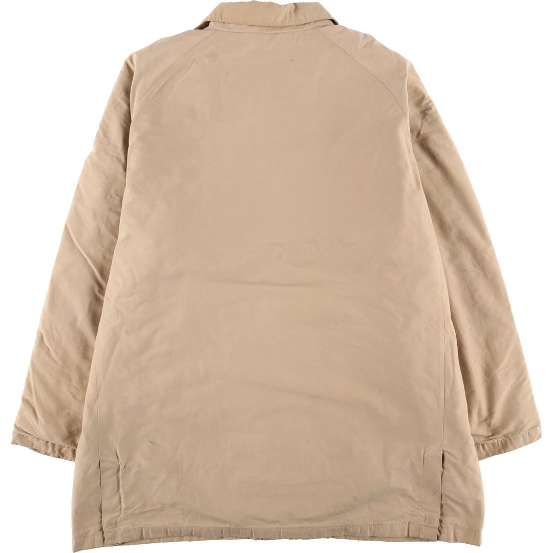 Ralph Lauren POLO by Ralph Lauren half coat, men's size XL cotton Beige type Vintage Second Hand