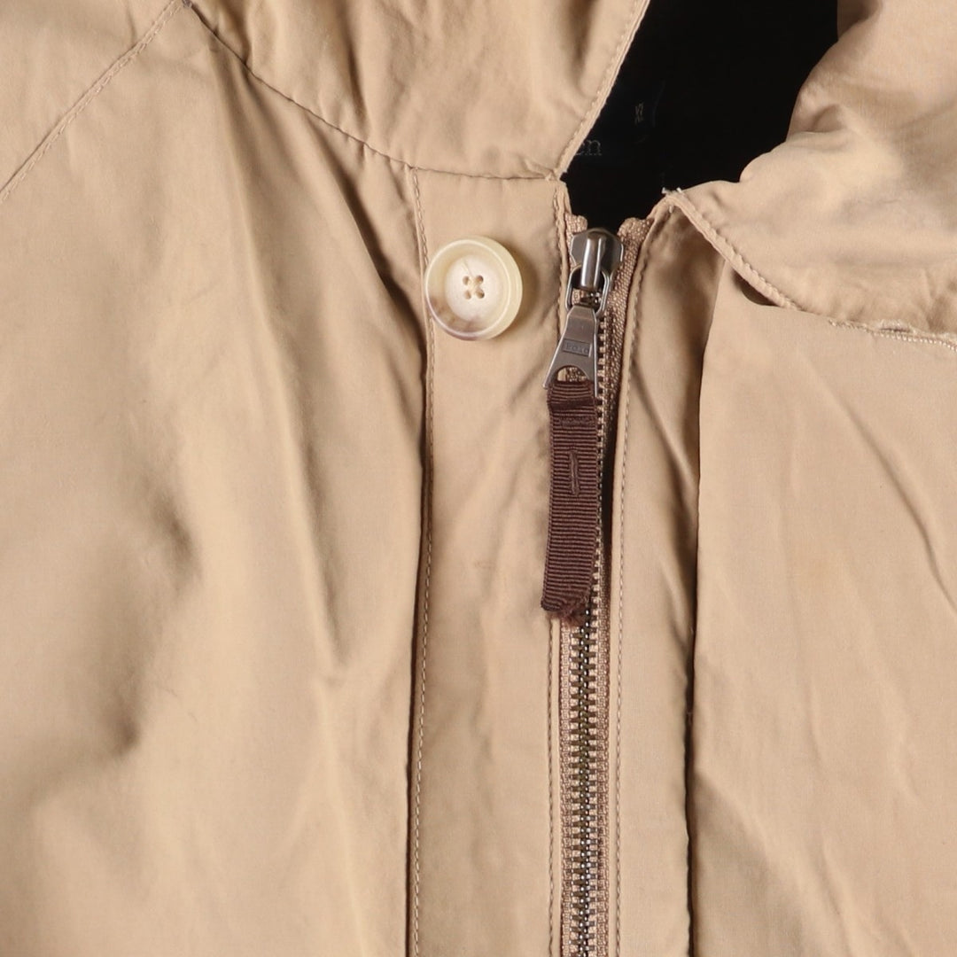 Ralph Lauren POLO by Ralph Lauren half coat, men's size XL cotton Beige type Vintage Second Hand