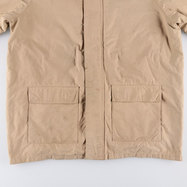 Ralph Lauren POLO by Ralph Lauren half coat, men's size XL cotton Beige type Vintage Second Hand