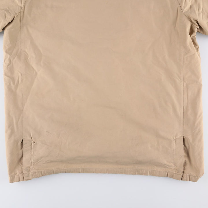 Ralph Lauren POLO by Ralph Lauren half coat, men's size XL cotton Beige type Vintage Second Hand
