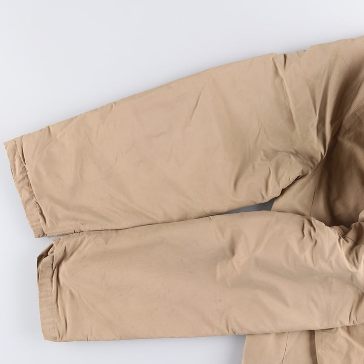 Ralph Lauren POLO by Ralph Lauren half coat, men's size XL cotton Beige type Vintage Second Hand