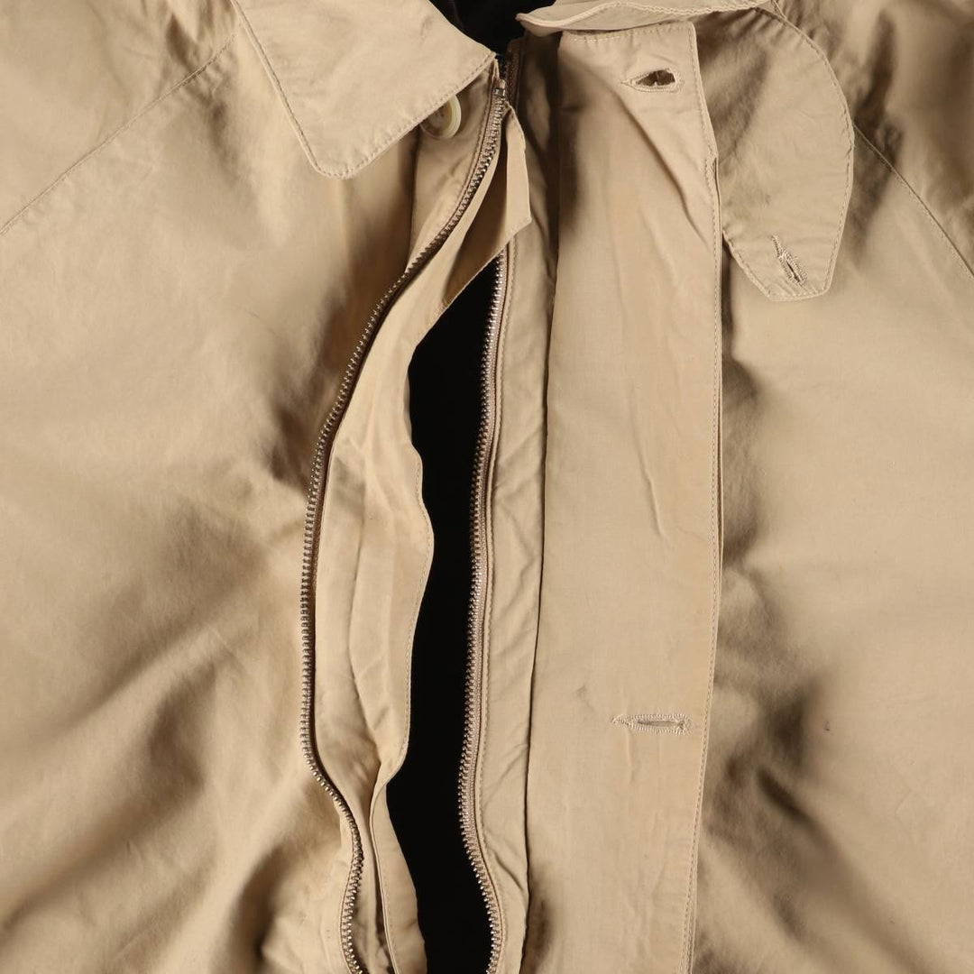 Ralph Lauren POLO by Ralph Lauren half coat, men's size XL cotton Beige type Vintage Second Hand
