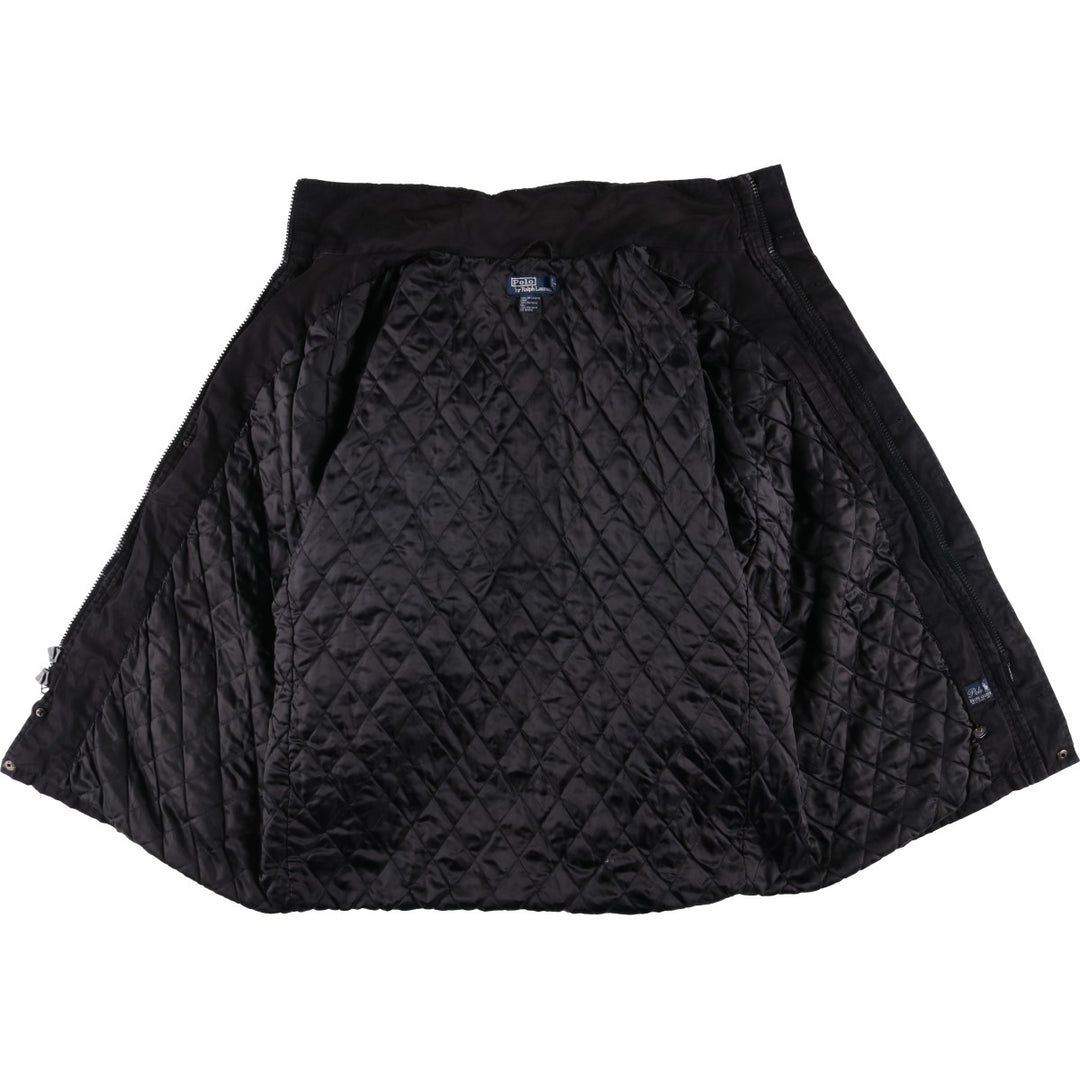 Ralph Lauren POLO by Ralph Lauren padded puffer jacket, men's size L cotton black type Vintage Second Hand