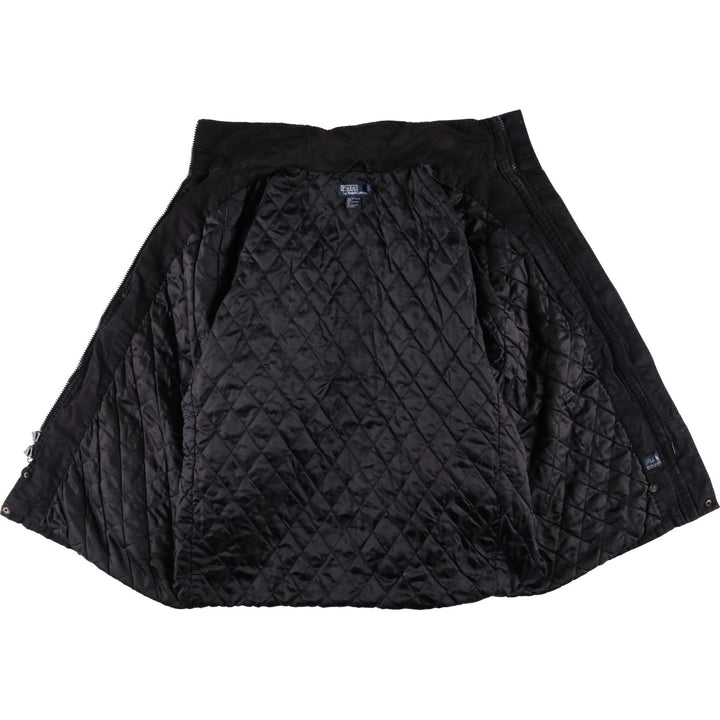 Ralph Lauren POLO by Ralph Lauren padded puffer jacket, men's size L cotton black type Vintage Second Hand