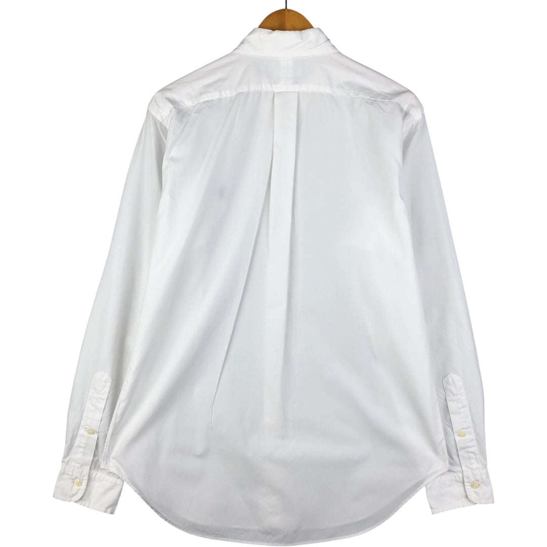 Ralph Lauren Classic Fit Long Sleeve Button Down Shirt Men's M cotton white type Vintage Second Hand