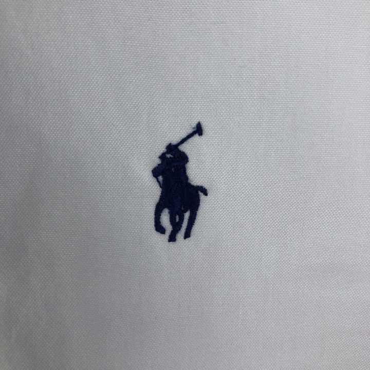 Ralph Lauren Andrew Classic Fit Long Sleeve Cotton Shirt, Men's Size L cotton white type Vintage Second Hand